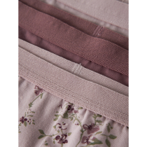 NAME IT 3-Pak Hipster Violet Flower 